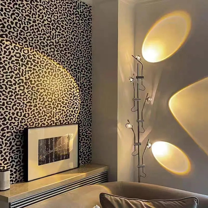 Axyaa Sunset Table Lamp Contemporary Design Chrome Living Room Bedroom Night Light