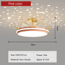 Axyaa Princess Crown Ceiling Lamp Kids' Room Starry Chandelier Indoor Lighting