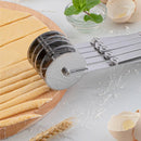 Axyaa Stainless Steel Dough Divider & Cutter Set for Baking Pan Tool