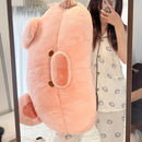 Axyaa Super Soft Pig Head Cushion Bedhead Pillow
