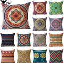 Axyaa Ramadan Bohemian Style Sofa Car Square Cushion Cover Sizes 40*40cm/45*45cm/50*50cm