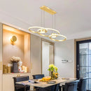 Axyaa Nordic Dining Room Pendant Lamp Indoor Ceiling Chandelier Lighting