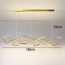 Axyaa Light Luxury Chandelier for Villa High Ceiling Living Room