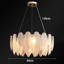 Axyaa Modern Ceiling Chandelier: Elegant Dining Room & Living Room Pendant Light