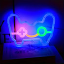 Axyaa Gaming Neon Lamp: USB/Battery Powered LED Night Light Wall Decoration