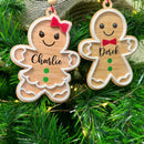 Gingerbread Cookie Ornament Personalized for Kids by Axyaa
