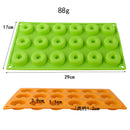 Axyaa Silicone Donut Mold Baking Pan Tray - DIY Cake Tools for Dessert Making