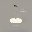 French Bubble Ball Pendant Light by Axyaa - Creamy Minimalist Design for Living Room & Bedroom