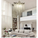 Axyaa Wave Tassel Chandelier: Nordic Minimalist Luxury for Art Study and Bedroom