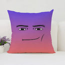 Axyaa Man Face Print Plush Cushion Cover 50x50cm