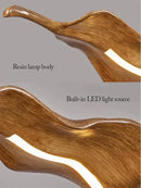 Axyaa Resin LED Pendant Lights Dimmable Chandelier for Indoor Decor