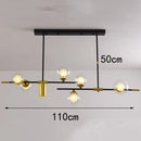Axyaa Modern LED Chandeliers for Living Room Dining Room Indoor Lighting