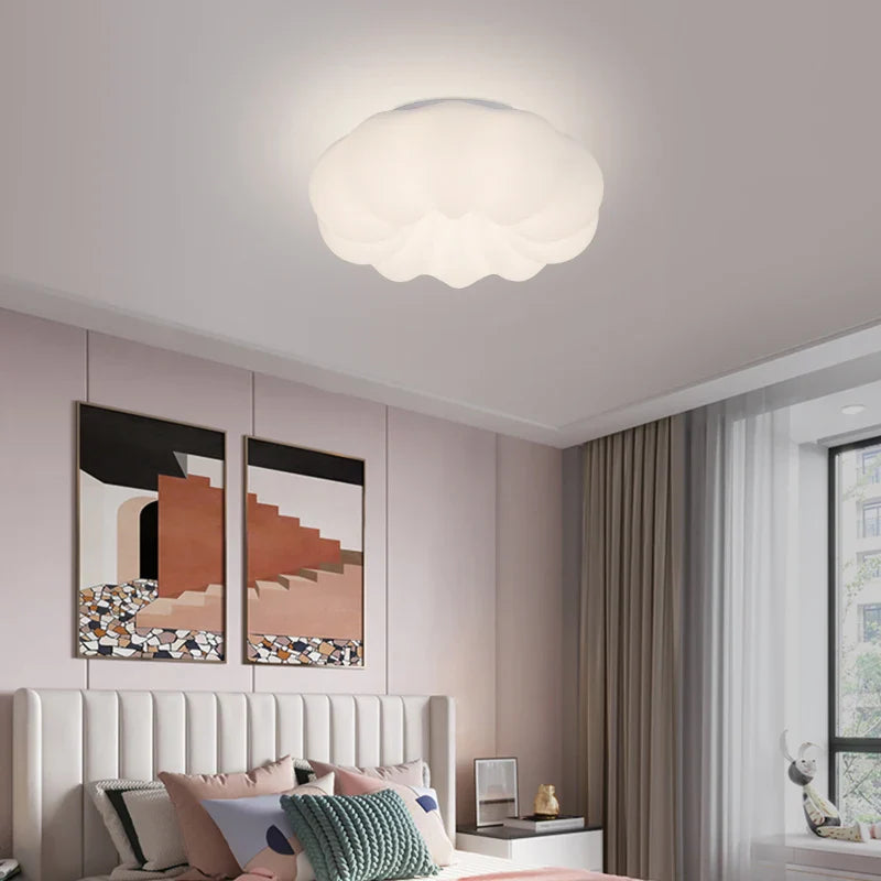 Axyaa Cloud LED Chandelier Modern Hanging Lamp for Home Decor