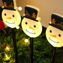 Axyaa Solar Christmas LED Lights for Outdoor Holiday Decor
