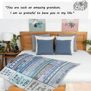 Axyaa Cozy Flannel Blanket for Sofa, Office, Bed, and Travel - Perfect Christmas Gift