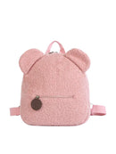 Axyaa Kids Plush Teddy Bear Backpack Children's Small Bear Ear Fashion Bag