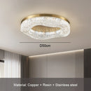 Axyaa Golden Gloss Chandelier: Luxurious Round Copper Chandelier for Home Decor