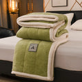 Axyaa Flannel Coral Fleece Blanket - Multi-Functional & Thickened Comforter