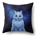 Axyaa Galaxy Print Pillowcase - Decorative Polyester Cushion Cover for Home Sofa