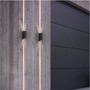 Axyaa Outdoor LED Wall Light for Garden, Porch, Waterproof IP65 Sconce, Long Strip
