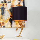 Axyaa Ostrich Shape Table Lamp - Modern Led Lighting Fixtures for Home Decor