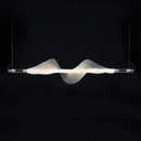 Axyaa Net-Silk Nordic Art Chandelier for Living Room and Bar Counter