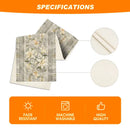 Axyaa Lily Floral Table Runner for Indoor and Outdoor Home Party Decor