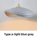 Axyaa Modern White Resin Pendant Light Chandelier for Kitchen Counter