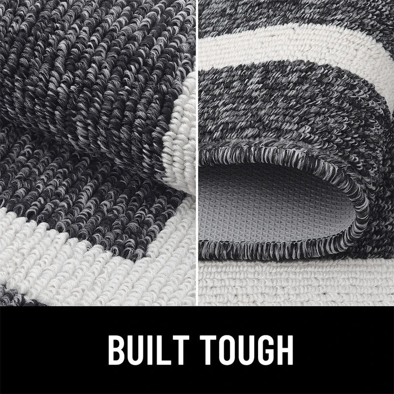 Axyaa Absorbent Bathroom Foot Mat: Non-slip Quick Drying Bath Rug