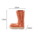 Axyaa Ceramic Boots Vase for Floral Arrangement and Home Decor