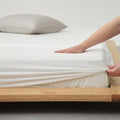 Axyaa Eucalyptus Lyocell Fitted Sheet Set & Pillowcase Home Bed Linens