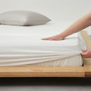 Axyaa Eucalyptus Lyocell Fitted Sheet Set & Pillowcase Home Bed Linens