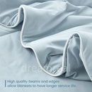 Axyaa Cooling Comforter: Lightweight Air Condition Blanket, Fluffy Soft Summer Quilt