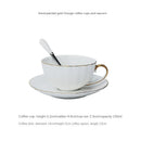 Axyaa Orange Pumpkin Mug & Black tea Cup Set, Bone Ceramic Drinkware Gift