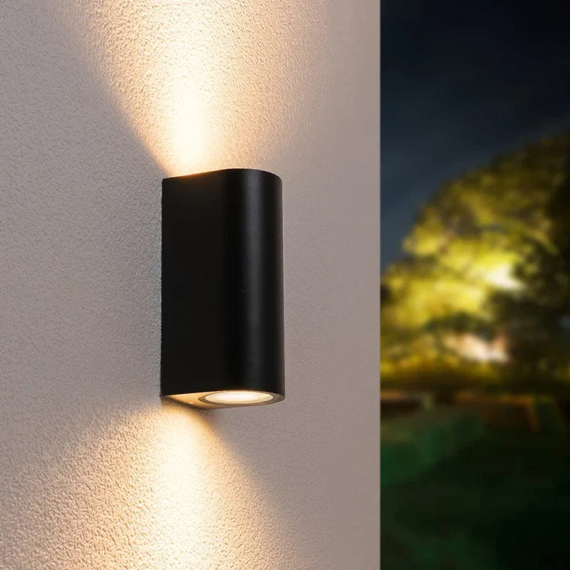 Axyaa Modern LED Wall Lights 7W Outdoor IP65 Waterproof Indoor Bedroom Porch Garden Aluminum Lighting