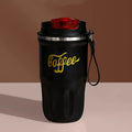 Axyaa Stainless Steel Coffee Mug with Rope | Vacuum Flask Travel Tumbler