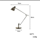 Axyaa Nordic Metal Study Desk Lamp - Eye Protection Reading Light