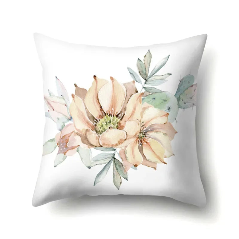 Axyaa Nordic Pineapple Cushion Cover - Geometric Throw Pillow for Sofa