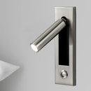 Axyaa Rotating LED Wall Lamp Bedside Sconce - Brightening Bedrooms, Hallways, and Stairways