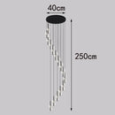 Axyaa Rotating Pendant Light for Staircase Villa Living Room Dining Room