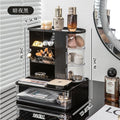 Axyaa Rotating Makeup Organizer with Drawers - Stationery Storage Box for Vanity