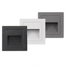 Axya Waterproof LED Step Stair Light: Outdoor Recessed Wall Lamp for Garden & Exterior