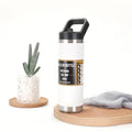 Axyaa Stainless Steel Thermal Bottle for Hot/Cold Drinks, Leakproof, Portable, 27oz/37oz, Outdoor & Travel