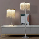 Axyaa Aluminium Chain Floor Lamp - Modern Home Decor Lighting