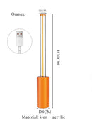 Axyaa Rechargeable Touch Desk Lamp with USB Charging - Indoor Outdoor Home Decor
