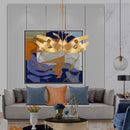 Axyaa LED Pendant Chandeliers for Modern Living & Dining Room Lighting
