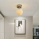 Axyaa Round Crystal Chandelier for Warm and Romantic Bedroom Ambiance