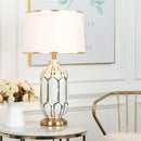 Axyaa Ceramic Table Lamps - Modern Luxury for Living Room, Office, and Bedroom