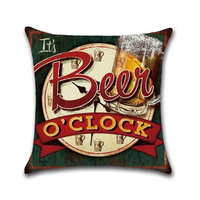 Axyaa Retro Style Cushion Cover for Home Decor and Party Bar Sofa