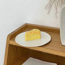 Axyaa Porcelain Dessert Plate Set - Vintage Western Style for Pastries, Steaks, and Pasta